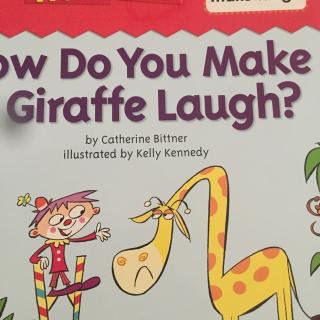 24 How do you make a giraffe laugh?