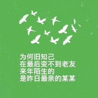 【晚·安】很遗憾,我失去了一个好朋友