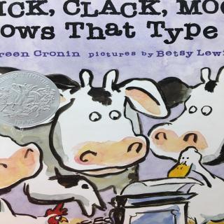 Click， Clack, Moo  Cows That Type