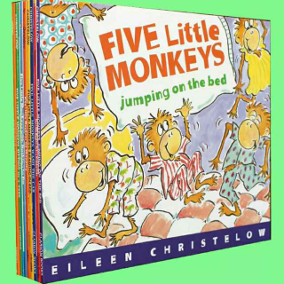 英语启蒙-five little monkeys jump