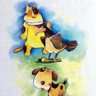 【伊索寓言】39-旺达和猫、鹰、狗