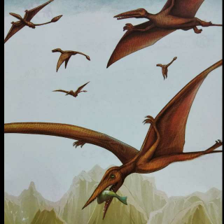 侏罗纪公园2.异特龙和喙嘴翼龙