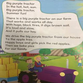 Oxford Phonics5-20BIg purple tractor