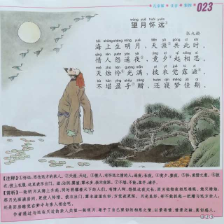 古诗-雷其昊-《望月怀远》