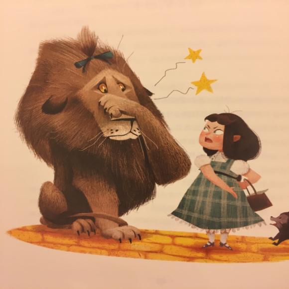 绿野仙踪-6.胆小的狮子