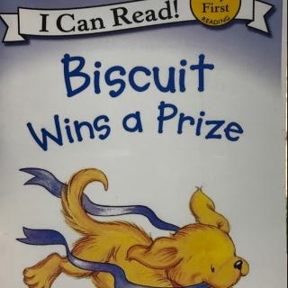 20170823 Biscuit wins a prize