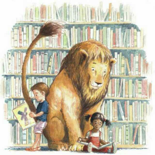 绘本-《图书馆狮子》（致林晨悟）