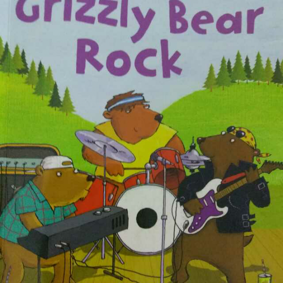 grizzly bear rock