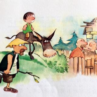 【伊索寓言】55-磨坊主和儿子及驴子