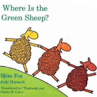 Where Is the Green Sheep 绿色的绵羊在哪里