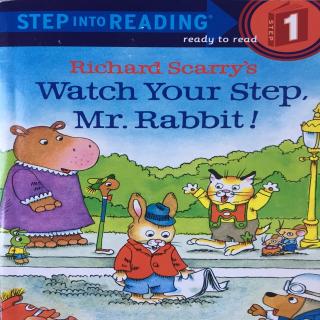 Watch your step，Mr.Rabbit---by Marie
