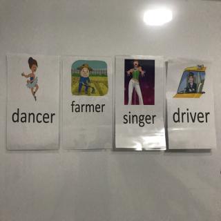 farmer,driver,dancer,singer