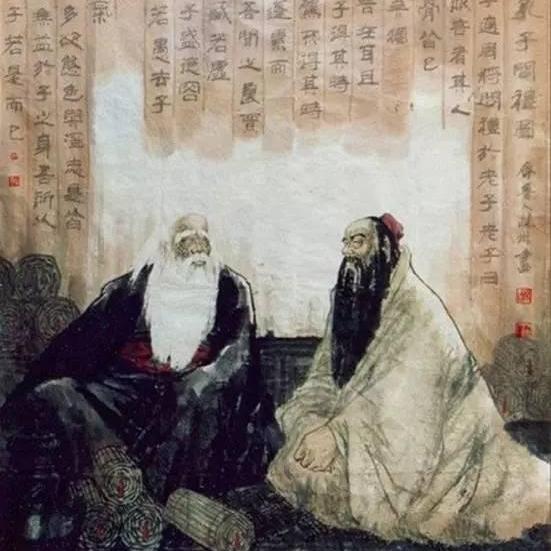教师节里故事多 孔子问礼老子说