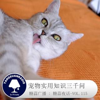  糖蒜夜话VOL115：宠物实用知识三千问(上)？ 
