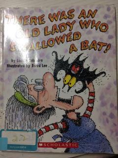 There was an old lady who swallowed a bat