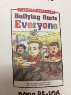 Bullying hurts everyone