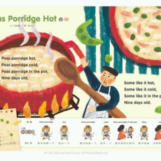 【英文歌谣】Peas porridge hot
