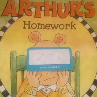 booktalk~Arthurs homework