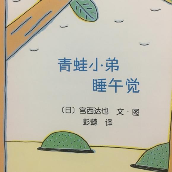 青蛙小弟睡午觉
