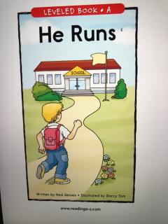 He runs