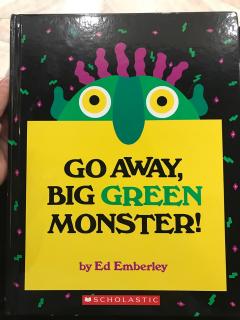 《走开绿色大怪我👹》Go Away Big Green Monster第二书房园长妈妈讲故事