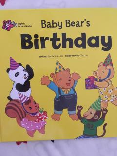 Baby bear's birthday～20170925