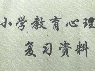 教育心理学 第二章 小学生的心理发展与教育