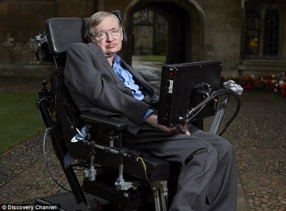 轮椅上的霍金