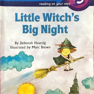 67. Step into reading- Little witch's big night