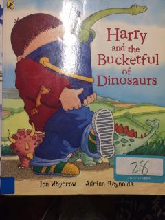 Book talk on Harry and the Bucketful of Dinosaurs