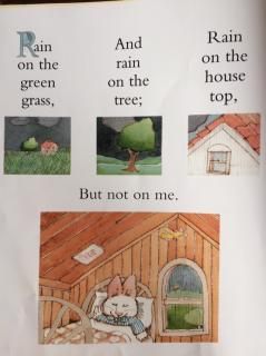 鹅妈妈童谣—Rain on the green grass