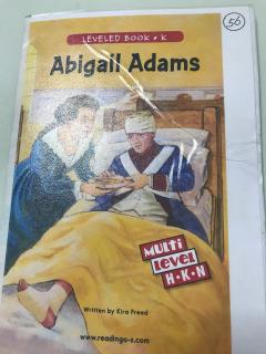 RAZ k56 Abigail Adams