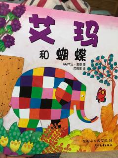 《花格子大象艾玛——艾玛和蝴蝶》