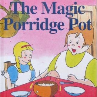 英文绘本故事《The Magic Parridge Pot小女孩和神奇锅》