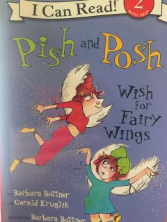 Pish and Posh wish for fairy wings