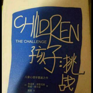 《孩子：挑战》第四章——孩子的错误目标