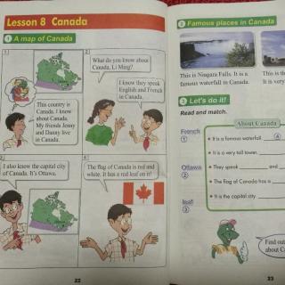 冀教五上Lesson8 Canada