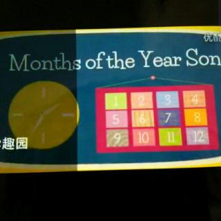 Months of the Year Song