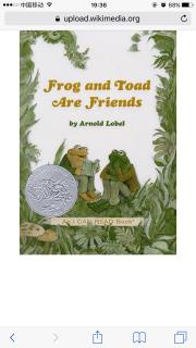 Frog and toad are friends
