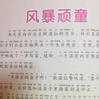 小公主冒险故事——风暴顽童