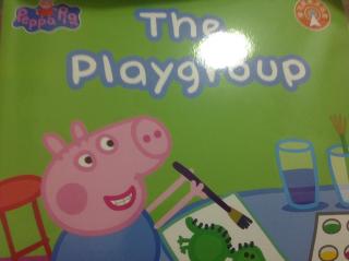 The playgroup.                                      第七十一天打卡Sarah