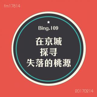 Bing.109】在京城探寻失落的世外桃源。