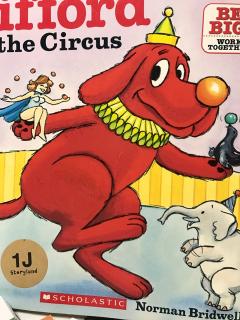 Book Talk on Clifford at the Circus(by Moon)20171015