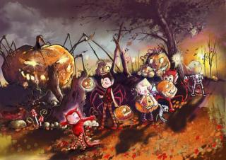 Wee Witches' Halloween--Jerry Smath