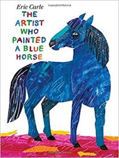 英文绘本阅读 THE ARTIST WHO PAINTED A BLUE HORSE