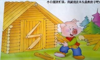 《三只小猪🐷🐷🐷盖房子🏠》