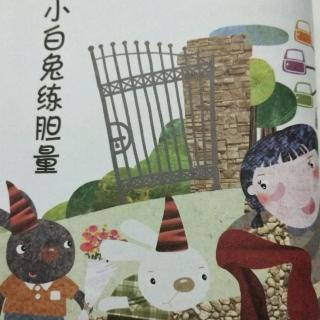 【故事分享220】《小白兔练胆量》