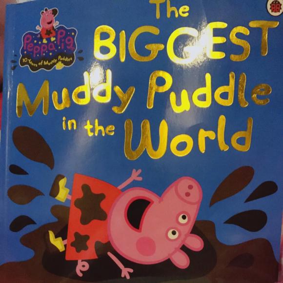 the biggest muddy puddle in the world.