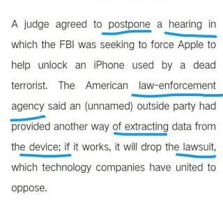 坚持阅读第九十二天*FBI vs Apple