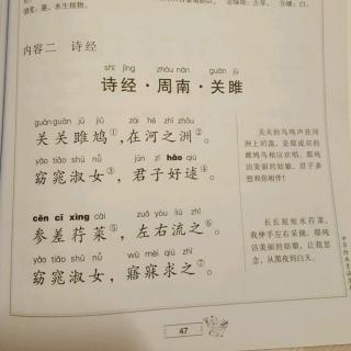 《诗经·周南·关雎》